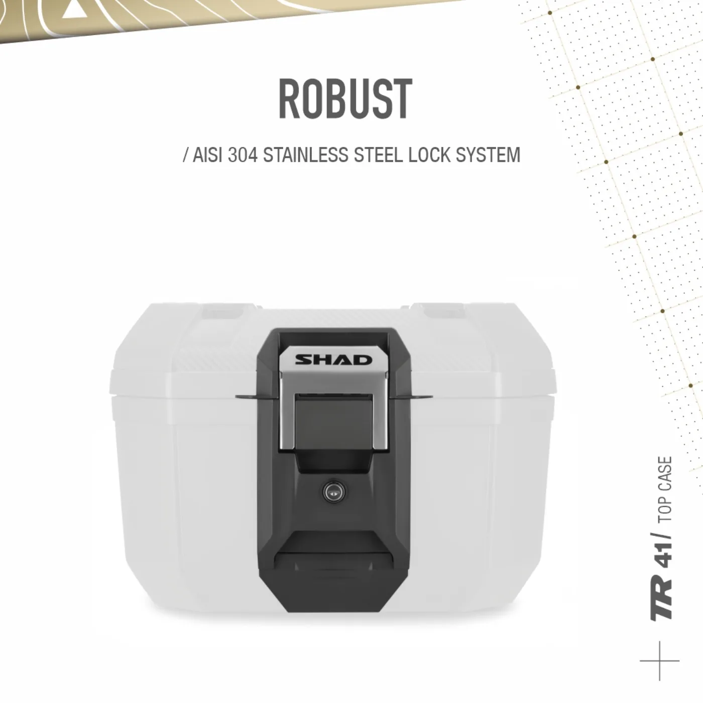 AISI 304ステンレス製ロックシステム